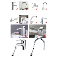 Turbo Flex 360 Degree Rotatory Flexible Sink Water Saving Faucet Nozzle Sprayer